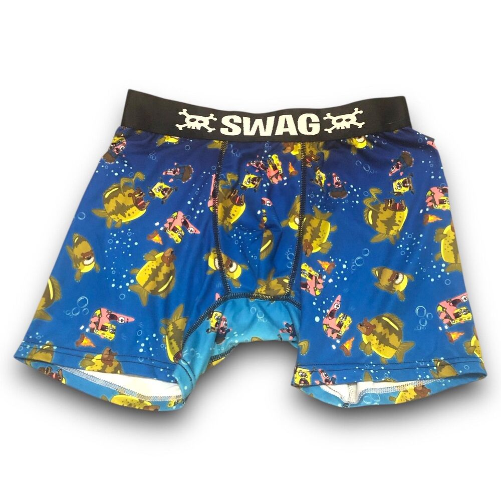 Swag SpongeBob Squarepants Men's Boxer - Small